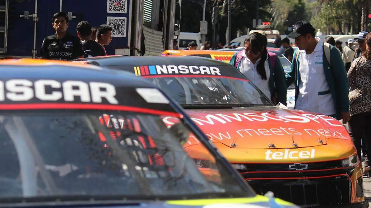 La fiesta de la velocidad que se vivirá con la penúltima fecha de NASCAR México Series hizo una parada